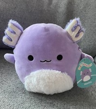 BNWT Axolotl Squishmallow Monica Squishmallow Axolotl Soft Toy 7”|18cm Fuzzy Tum