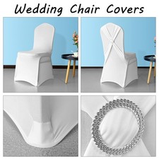 1-100pcs White Spandex Chair