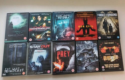 Horror dvd bundle job - 10,