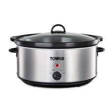 Tower 6.5L S/S Slow Cooker