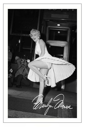 Marilyn monroe signed - marilyn,
