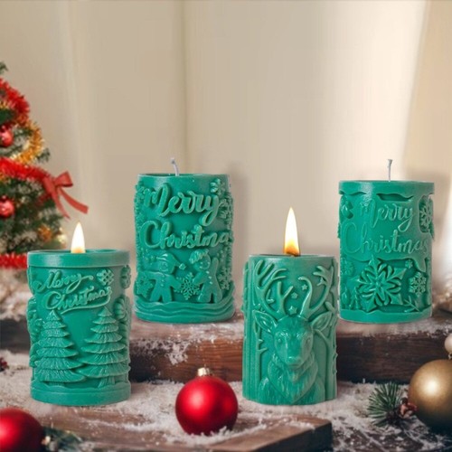Silicone scented candle molds - scented,