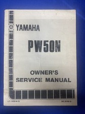Yamaha PW50 Owners Manual