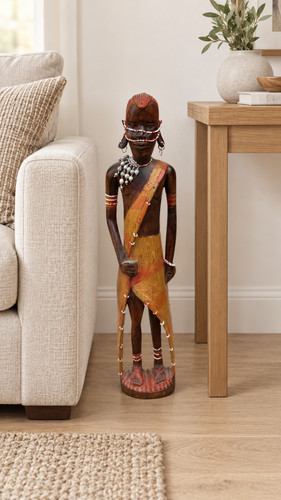 Large hand carved - 27”,