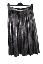 ZARA Pleated Midi Skirt Size S