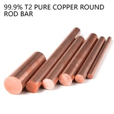 Pure Copper Round Rod Bar