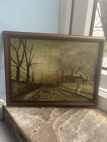 Oil panting the style - panting,