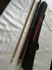 Vintage Budweiser Pool Cue Stick 2 Piece W/ Bag Nice! RARE! Busch Earnhardt 