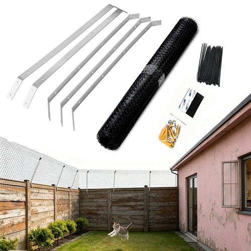 Cat proof fence catio cats - cat,