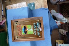 Coca-Cola framed mirror