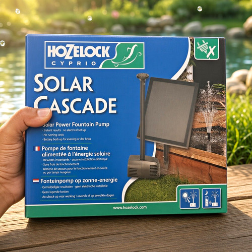 Hozelock cyprio solar cascade - cyprio,