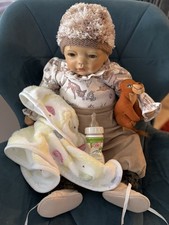 Sigikid Beautiful Baby Doll By Renata Tenbusch 22 Inches Needs More Hair