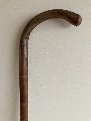 Vintage antique bamboo walking - vintage,