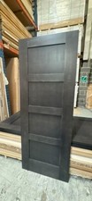 Shaker 4 Panel Internal Black Primed Fire Rated FD30 Door