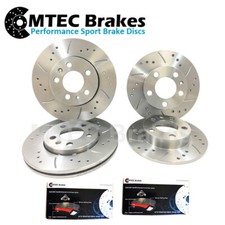 FRONT REAR BRAKE DISCS & MTEC