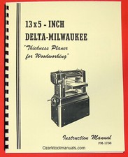 DELTA-MILWAUKEE 13" x 5" Wood