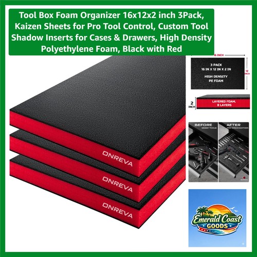 Tool box foam organizer - tool,
