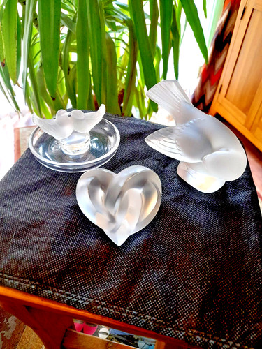 Lalique 3pcs entwined - lalique,