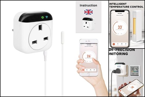 Wifi thermostat plug - wifi, uk