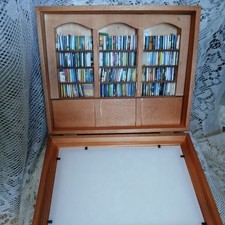 Anti-Anxiety Bookshelf with Faux Miniature Books Display Curio Dolls House