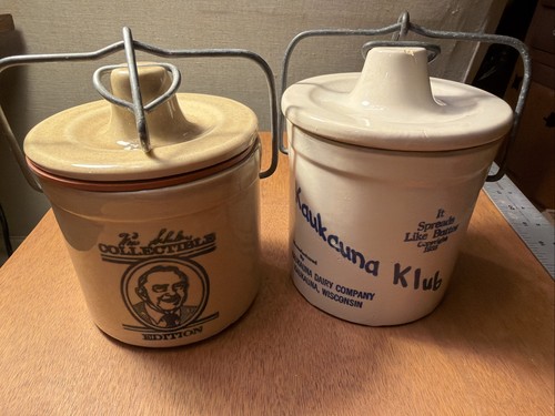 Vintage dairy crocks set - dairy, of