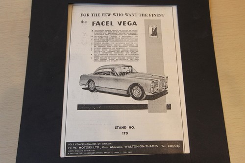 Original 1957 magazine advert