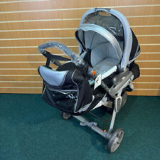 NeoNato Baby Pram Pushchair ReverSo Foldable 3in1 Black/Silver - Ex-Display 532