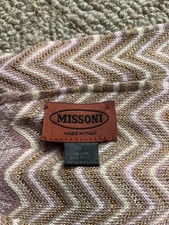 Missoni Silk Scarf 100% Unisex