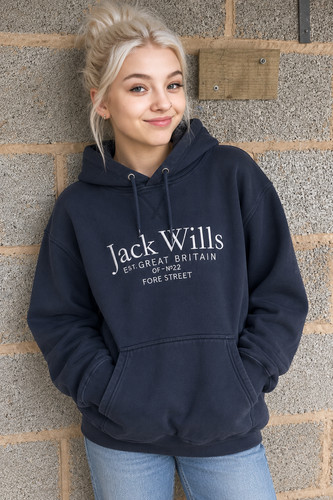 Jack wills mens hoodie navy - jack, xl