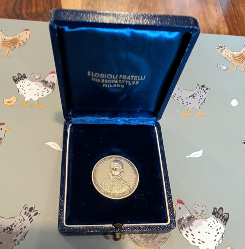 Italian silver commemorative - italian,