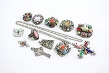 Scottish Jewellery Necklace Brooch Celtic Miracle x 12