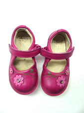 Clarks First Shoes Raspberry Pink Mary Janes Size 5F