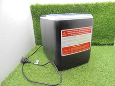 Nisbets Essentials Countertop Ice Machine Black Self Cleaning TESTED WORKING #2F