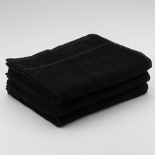 Black cotton bleach proof - black,