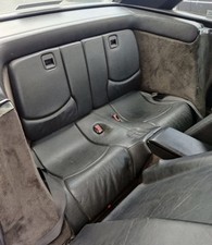 Mercedes SL R129 Rear Jump Seats  Black 1299201821 SL320 SL500 SL600 SL60 SL280