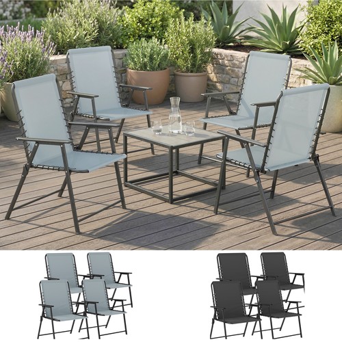 Folding garden chairs set - folding,