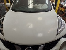  NISSAN JUKE F15 FACELIFT BONNET IN WHITE COLOR PAINT CODE 326