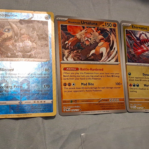 Nintendo pokémon tcg - pokémon, 3-card