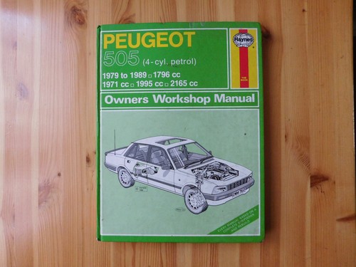 Haynes car manual peugeot - manual,