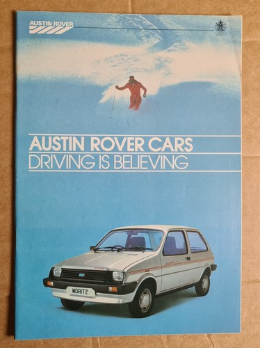 1984 austin rover car sales - austin, uk