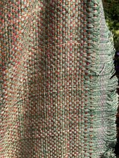 woven fabric raw silk weave