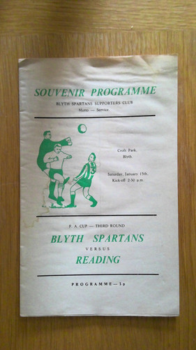 Blyth spartans reading fa - reading, (fa