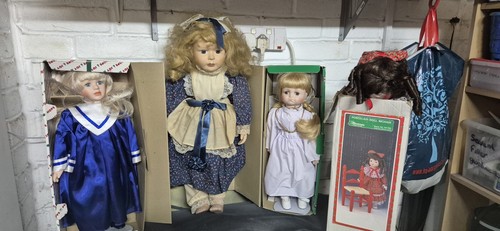Selection vintage porcelain - vintage,