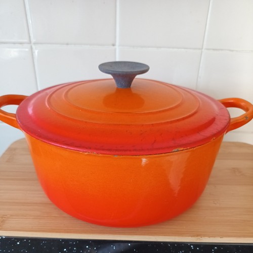 Creuset 24cm round cast - le,