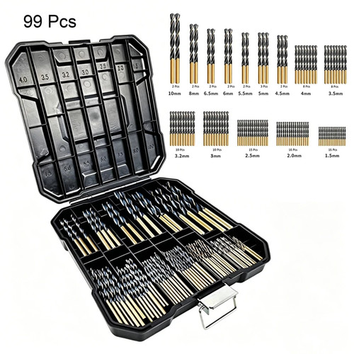99pcs cobalt drill bits - bits, set
