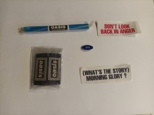 Knebworth Promo Memorabilia XL Crew Jacket, Stick Of Rock, Badge, Binoculars