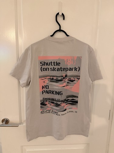 Bershka back graphic shirt - bershka,