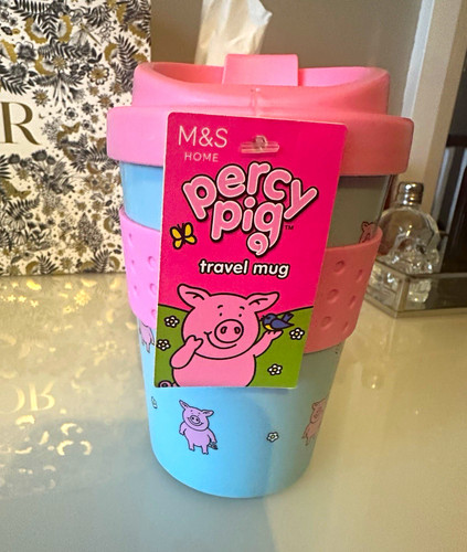 Percy pig blue pink - pig, blue/pink