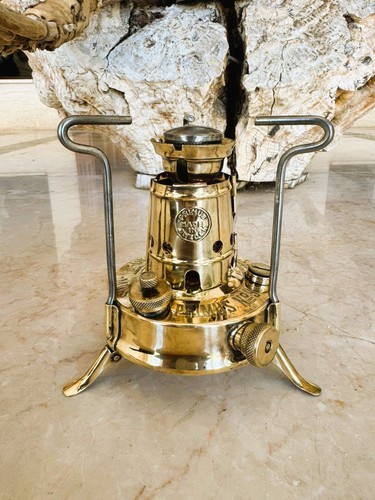 Brass primus camping stove - brass,