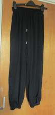 black tracksuit bottoms size S waist 24ins inside leg 29ins